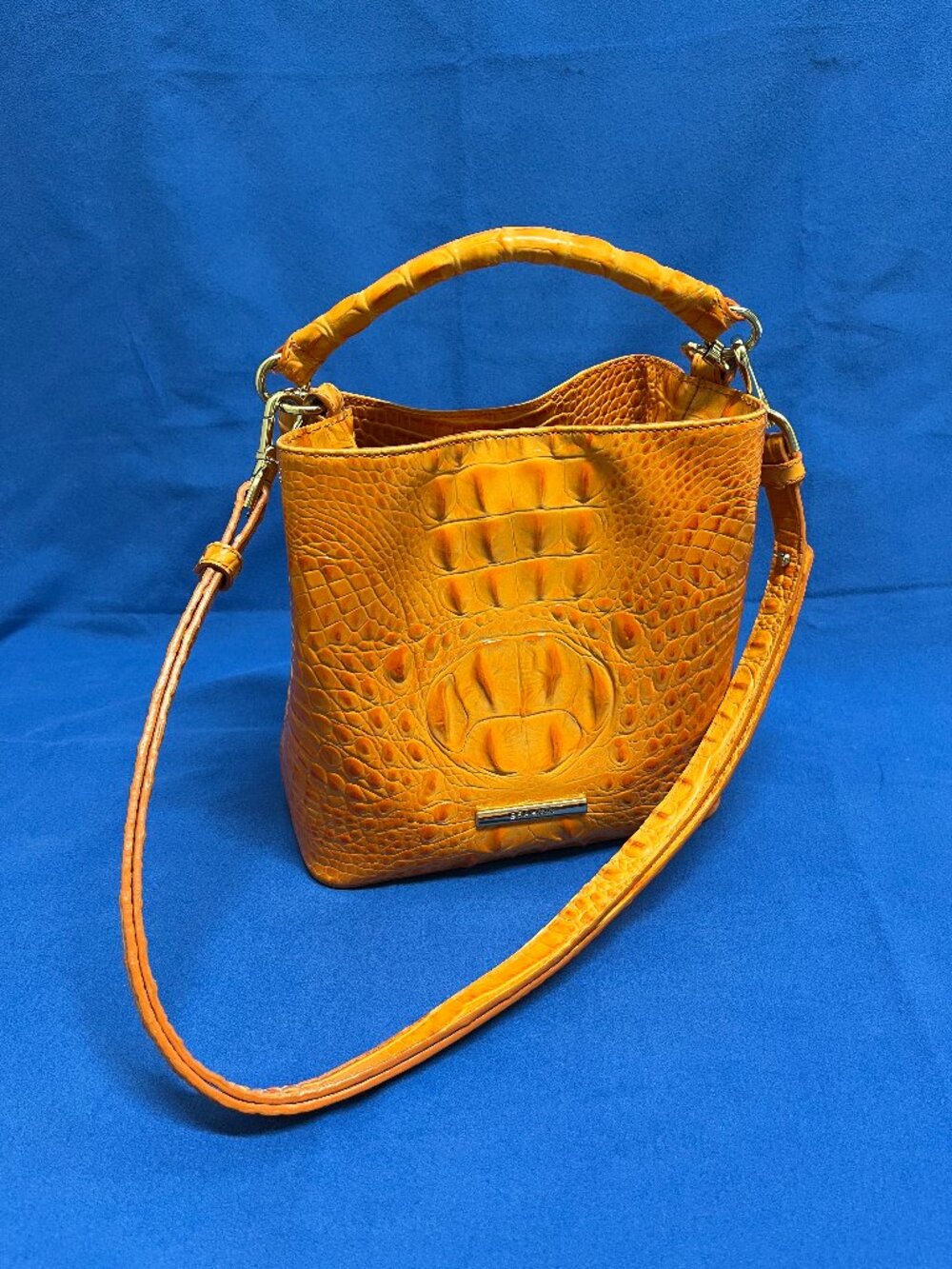 Brahmin Orange Purse